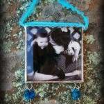 Insert Your Own Photo Soldered Glass Ornament With..